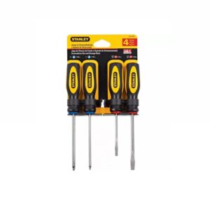 JUEGO DE DESARMADORES COMB. 4PZS