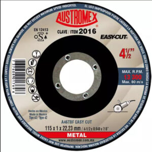 DISCO D/CORTE P/METAL 4.1/2  "X3/64  "X7/8" (EASY-CUT)