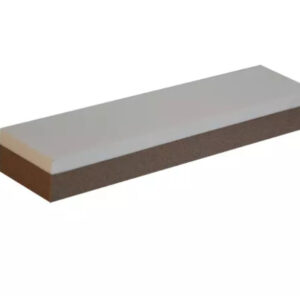 PIEDRA P/AFILIAR 6" X 2" X 1"BLANCO-CAFÉ
