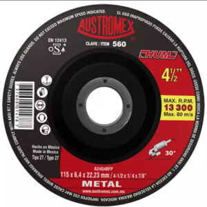 DISCO D/DESBASTE T-27 4.1/2"X1/4"X7/8" (EASY-CUT)