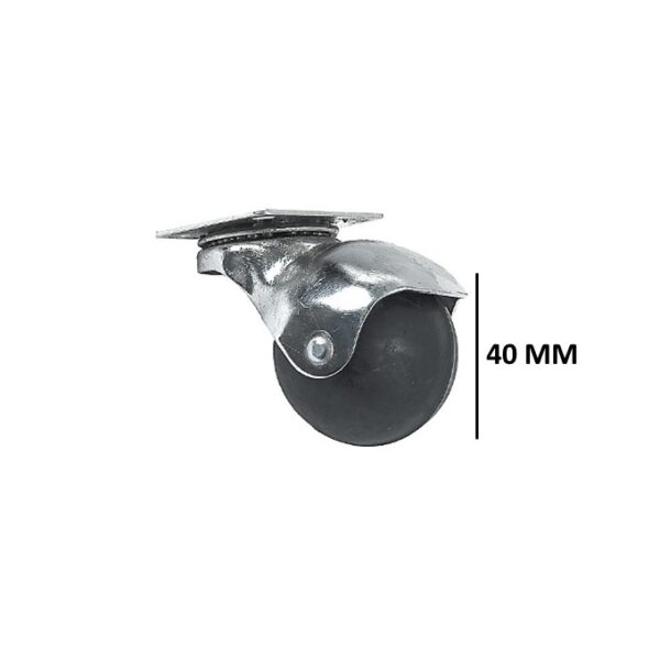 RODAJA D/BOLA 40 MM CON PLACA