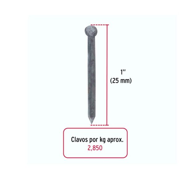 CLAVO ALFILERRILLO S/CABEZA