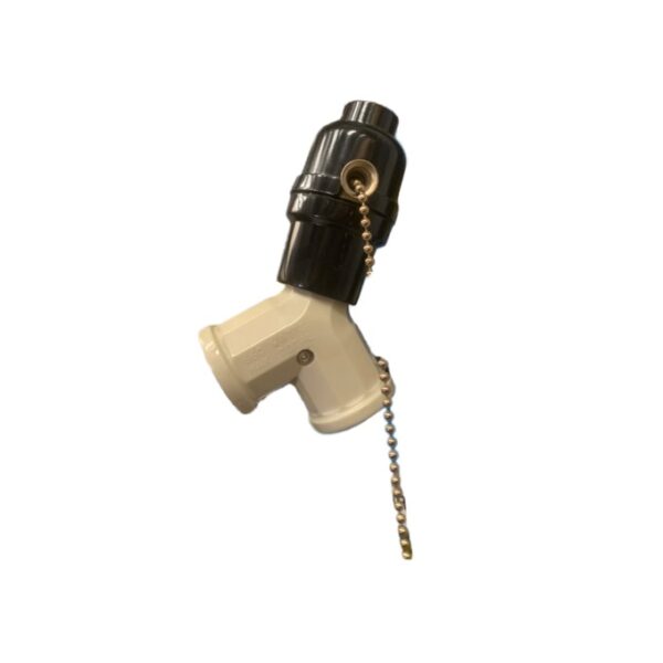 PORTA LÁMPARA D/BAQUELITA C/CADENA