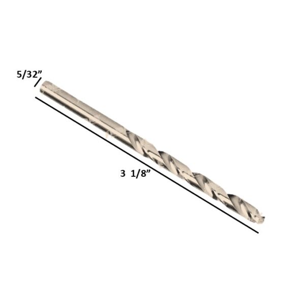 BROCA D/COBALTO ACERO 5/32" X 3 1/8" M35