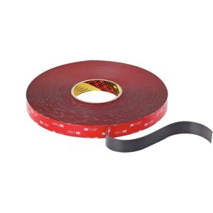CINTA D/ESPUMA DOBLE CARA ALTA TEM. GRIS 12 MM